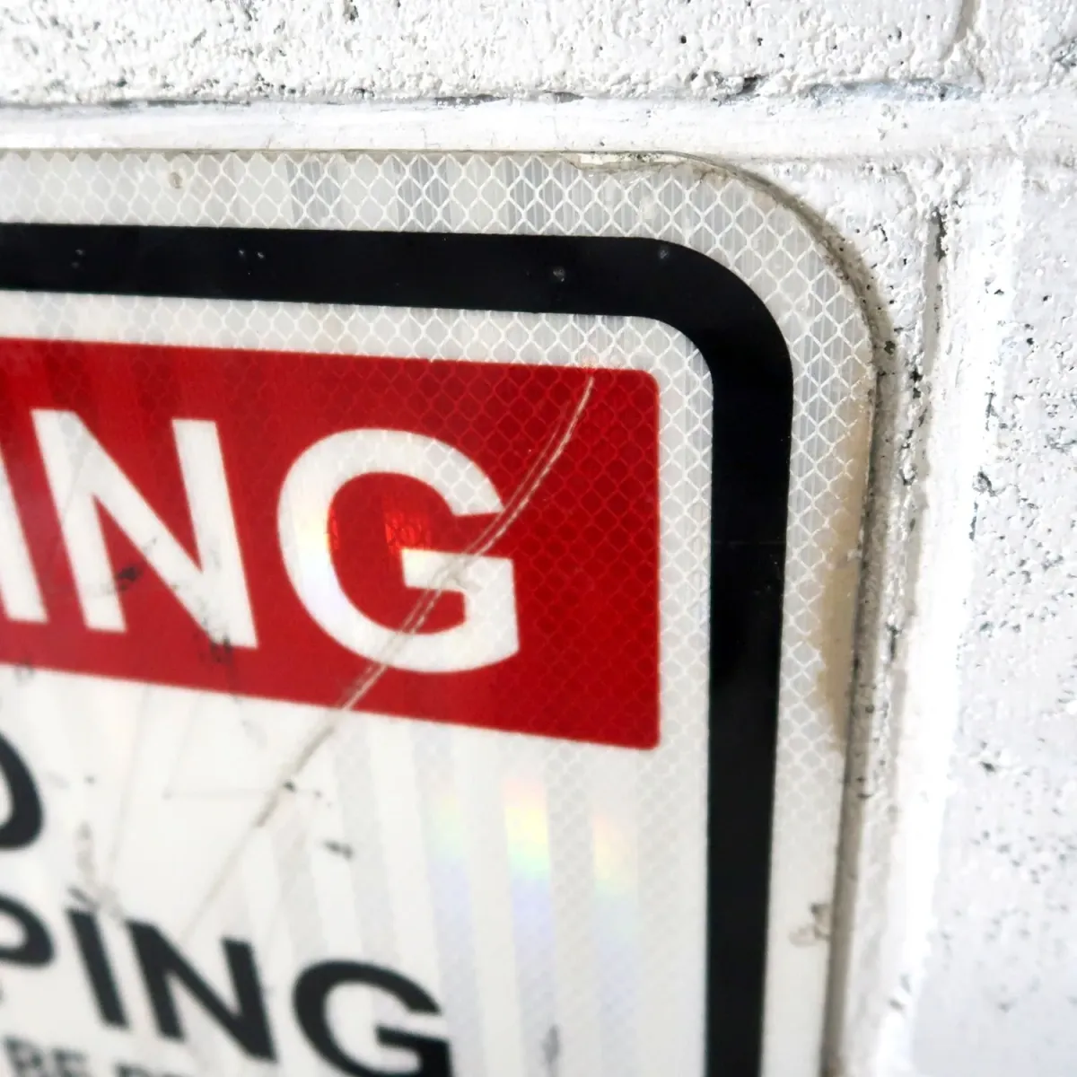 WARNING メタルサイン NO DUMPING