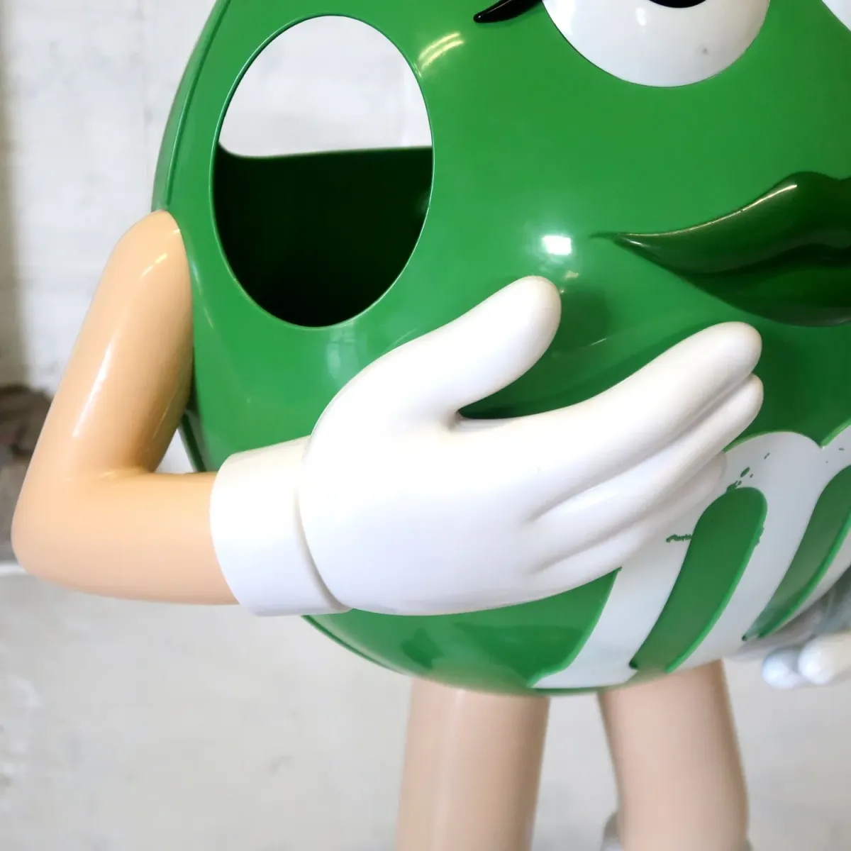M&M's グリーン 大型 ストアディスプレイ