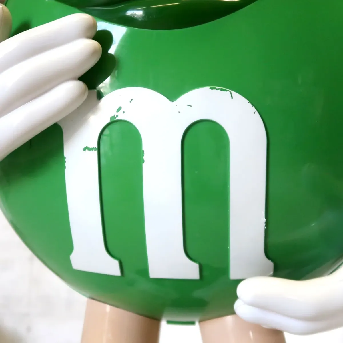 M&M's グリーン 大型 ストアディスプレイ