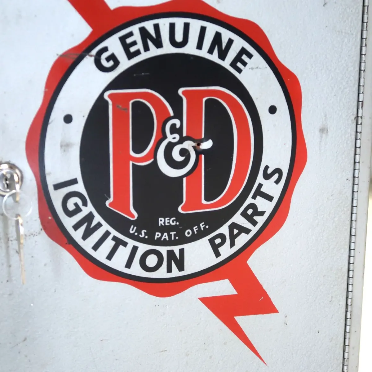 P&D ビンテージ パーツキャビネット