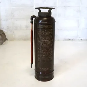 ビンテージ 消火器 銅×真鍮