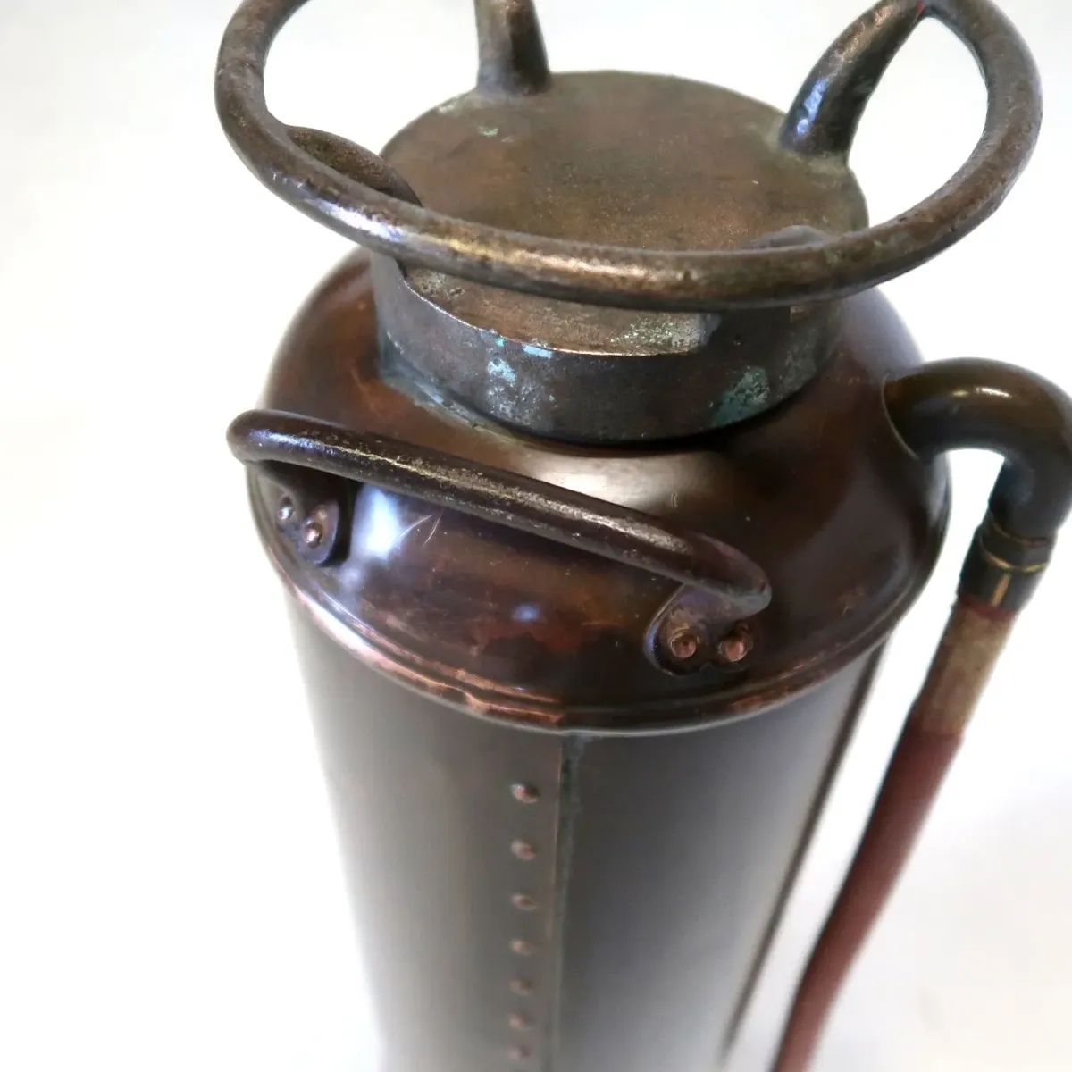 ビンテージ 消火器 銅×真鍮