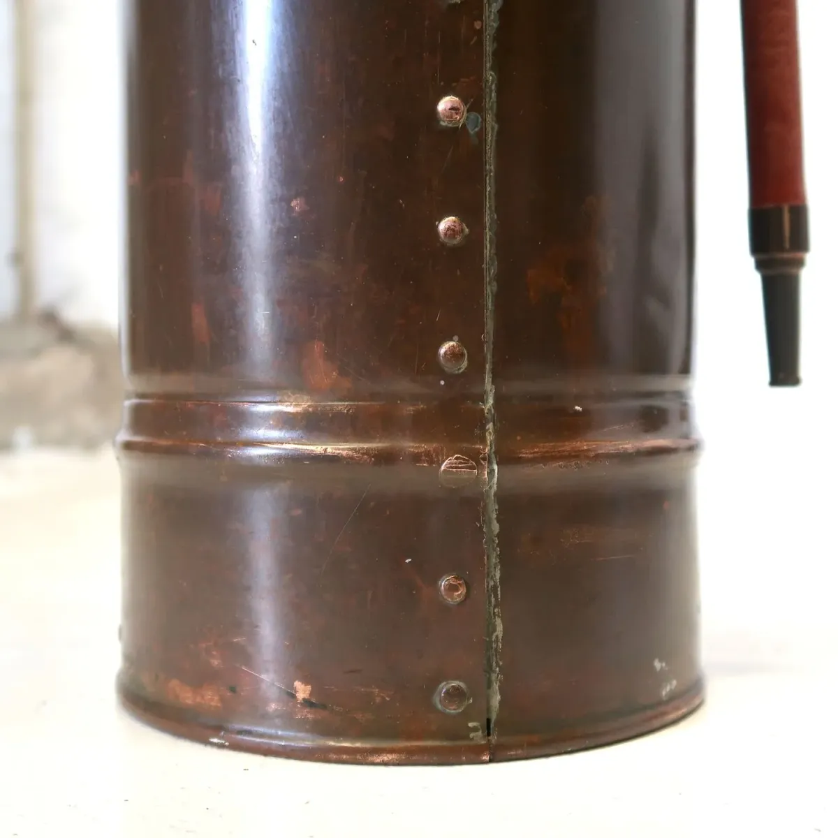 ビンテージ 消火器 銅×真鍮