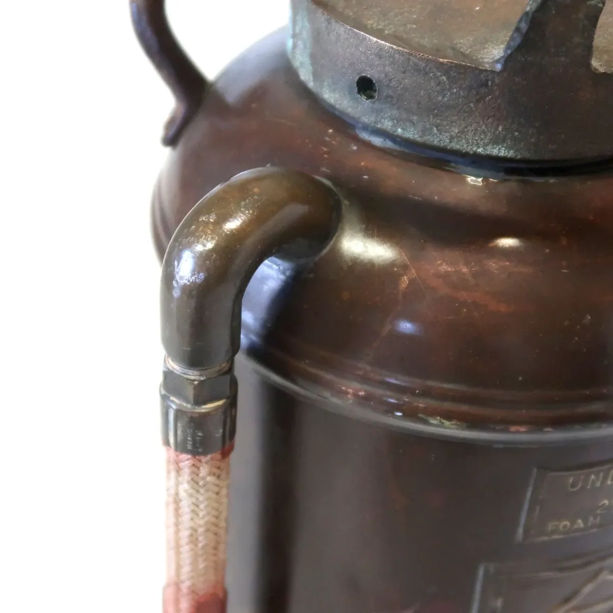 ビンテージ 消火器 銅×真鍮