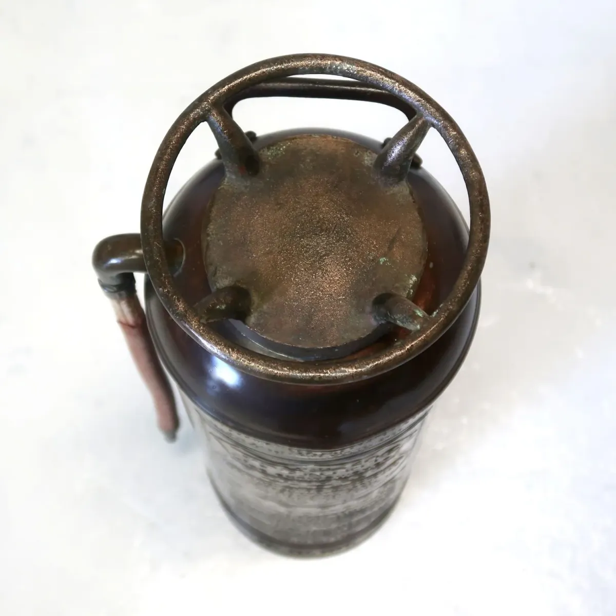 ビンテージ 消火器 銅×真鍮