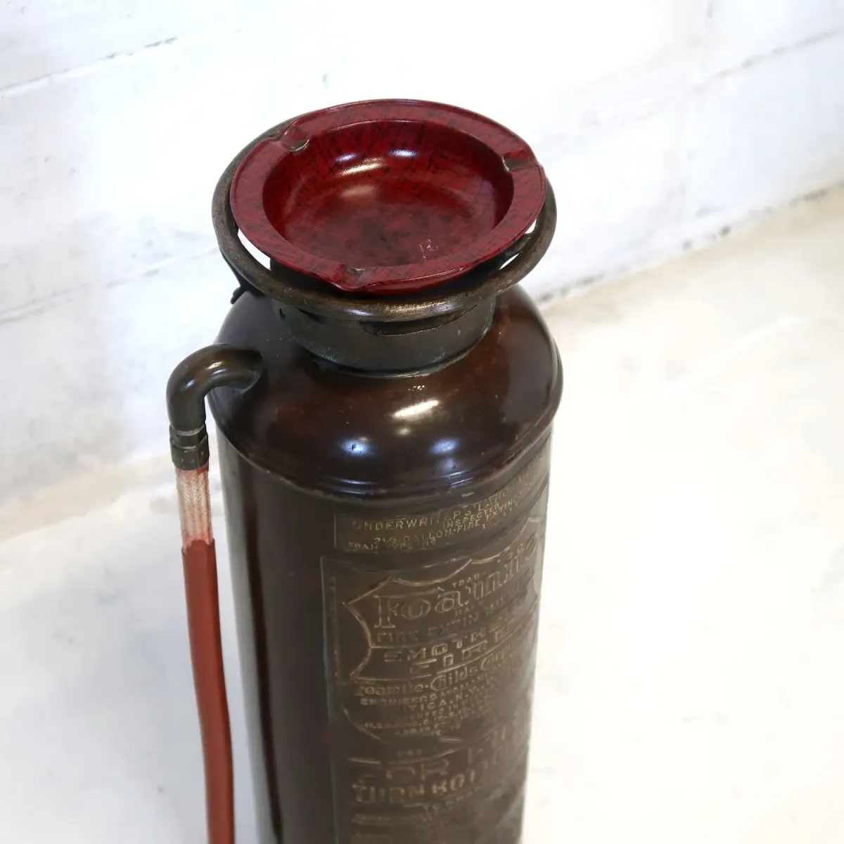 ビンテージ 消火器 銅×真鍮