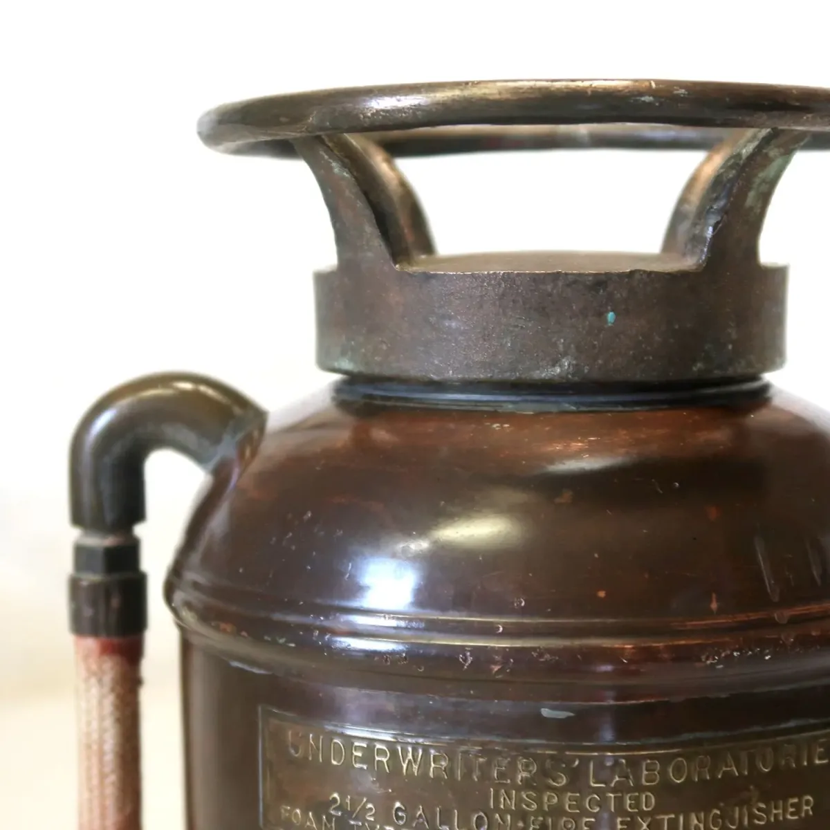 ビンテージ 消火器 銅×真鍮