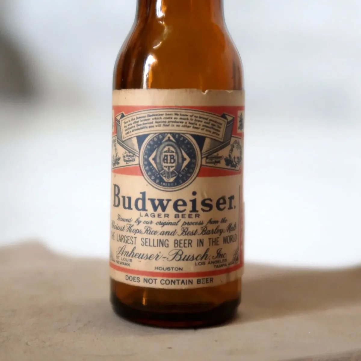 Budweiser ビンテージ ボトル型 シェーカー