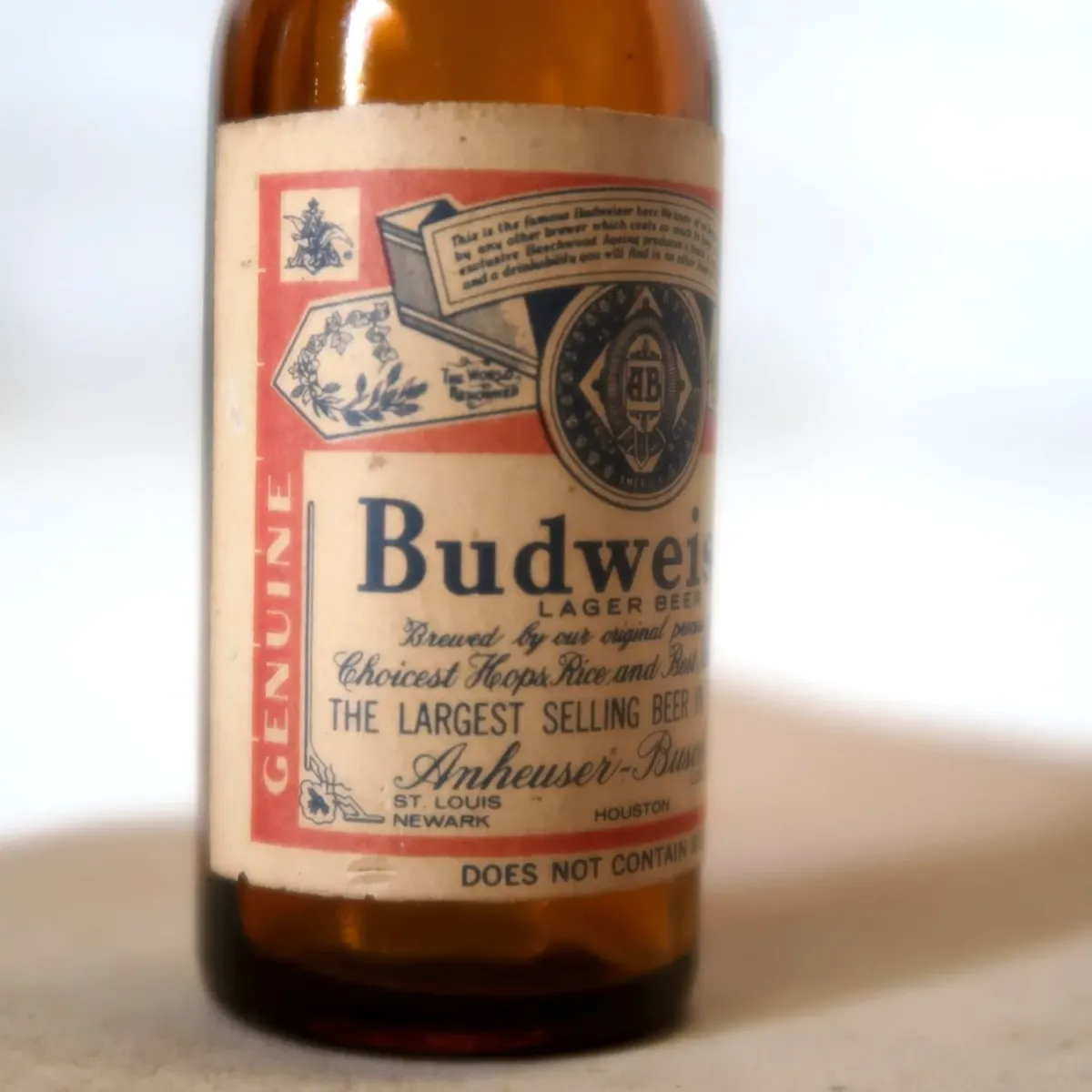 Budweiser ビンテージ ボトル型 シェーカー