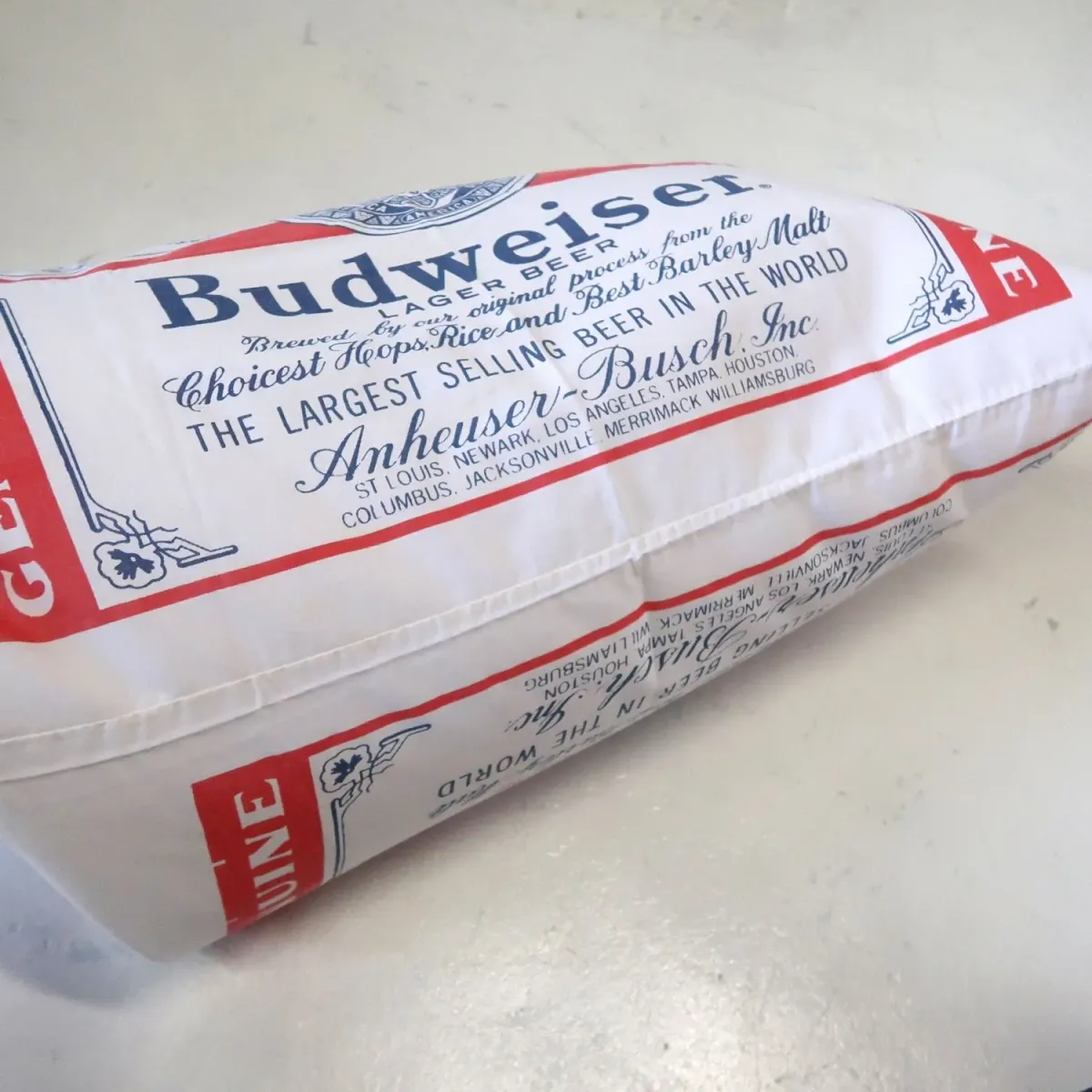 70's～ Budweiser ビンテージ ピローケース 枕カバー