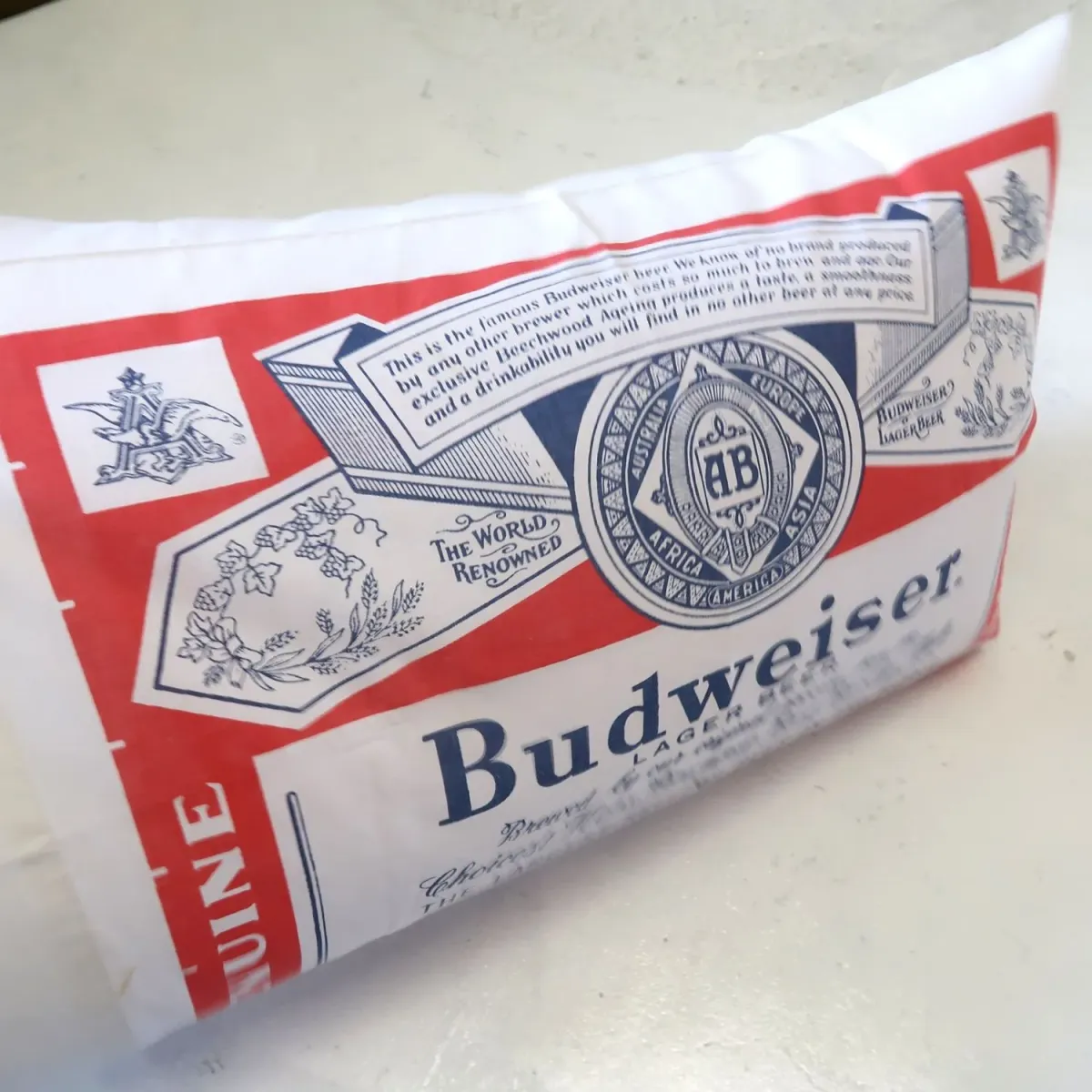 70's～ Budweiser ビンテージ ピローケース 枕カバー