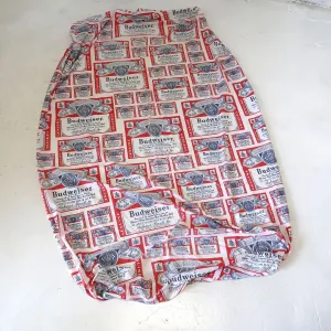 70's～ Budweiser ビンテージ フィットシーツ ボックスシーツ