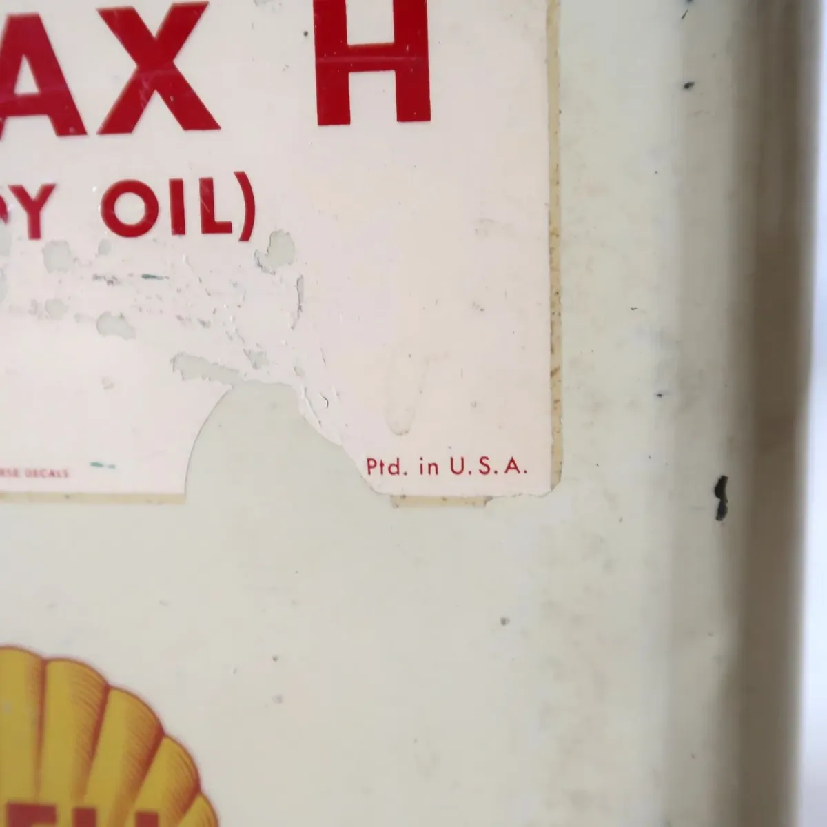 SHELL ビンテージ オイル缶