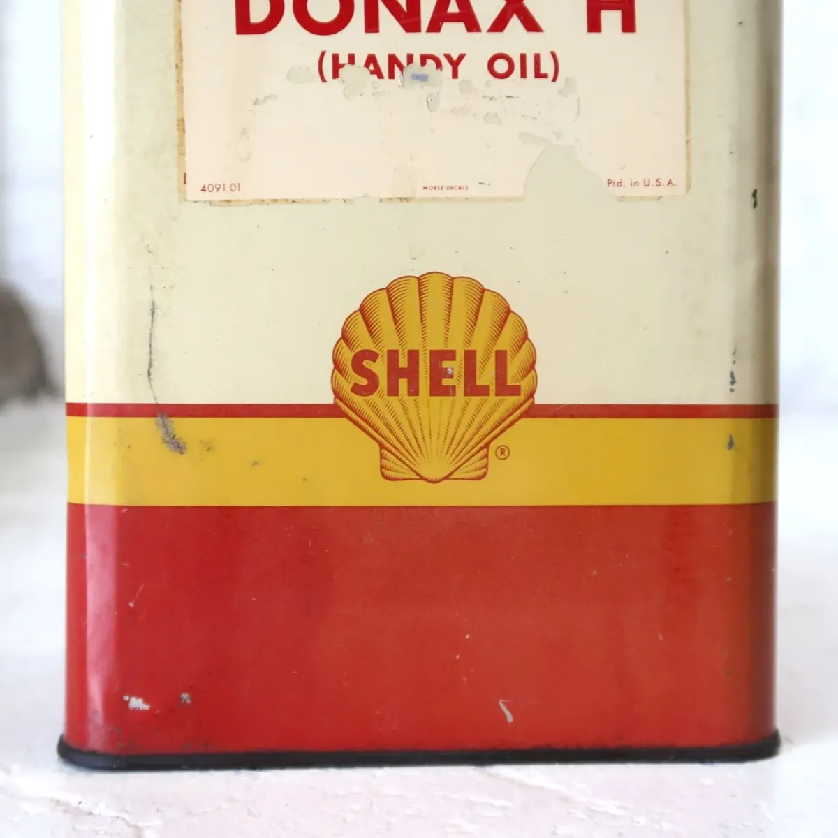 SHELL ビンテージ オイル缶