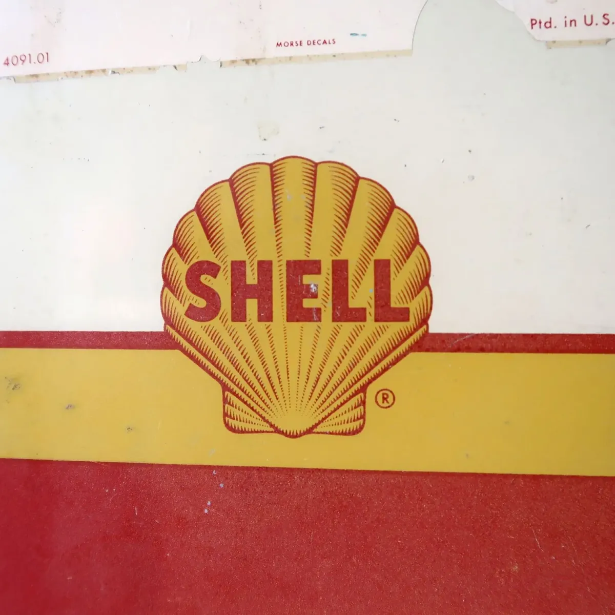 SHELL ビンテージ オイル缶
