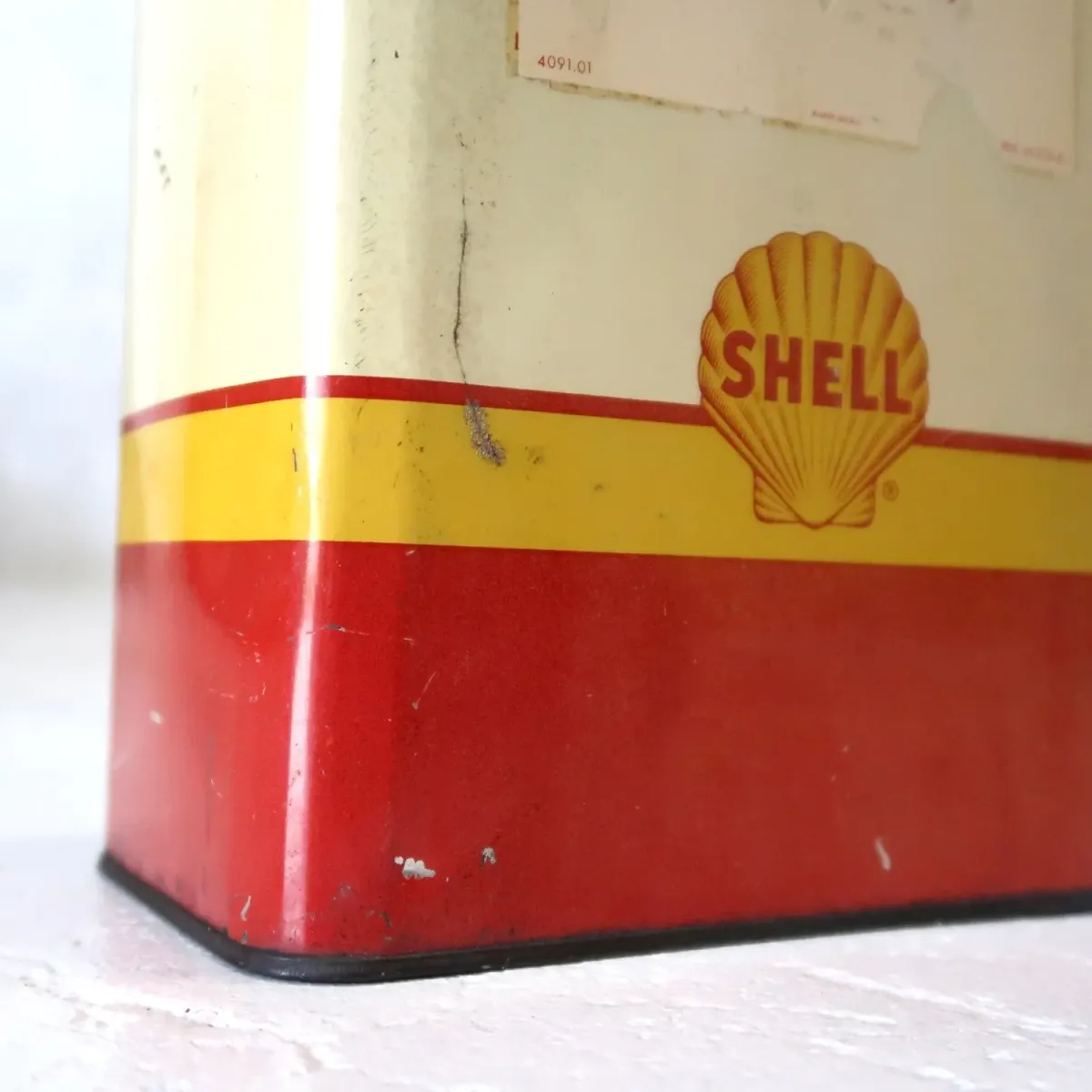SHELL ビンテージ オイル缶