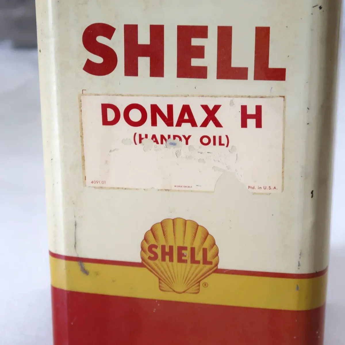 SHELL ビンテージ オイル缶