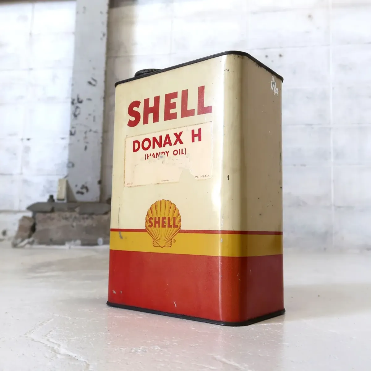SHELL ビンテージ オイル缶