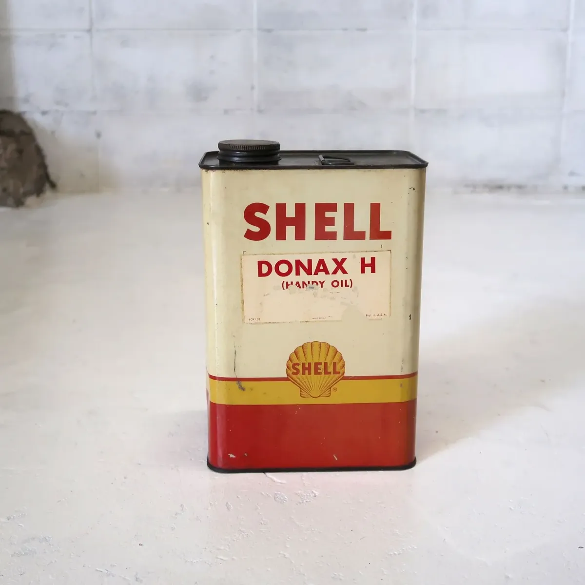 SHELL ビンテージ オイル缶
