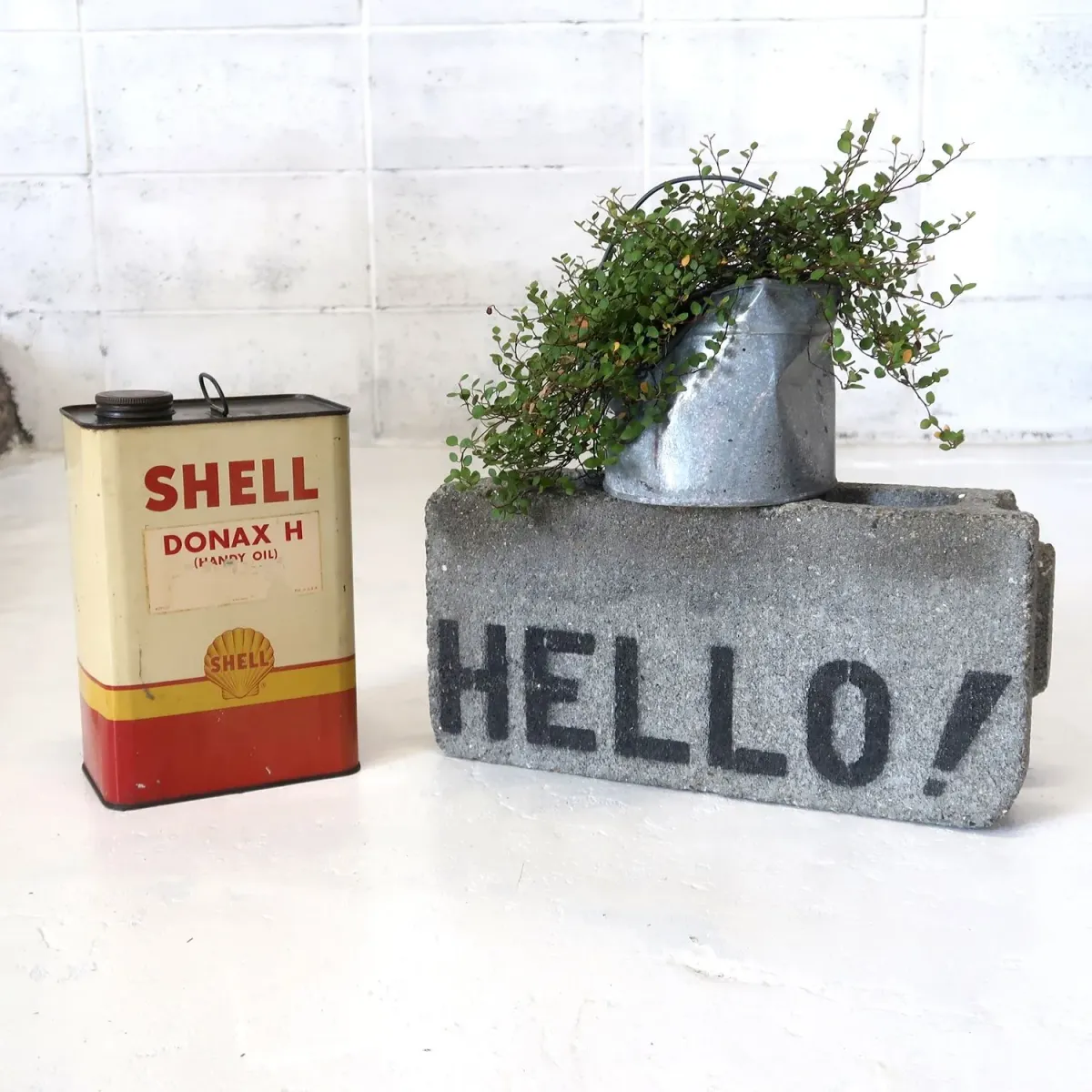 SHELL ビンテージ オイル缶