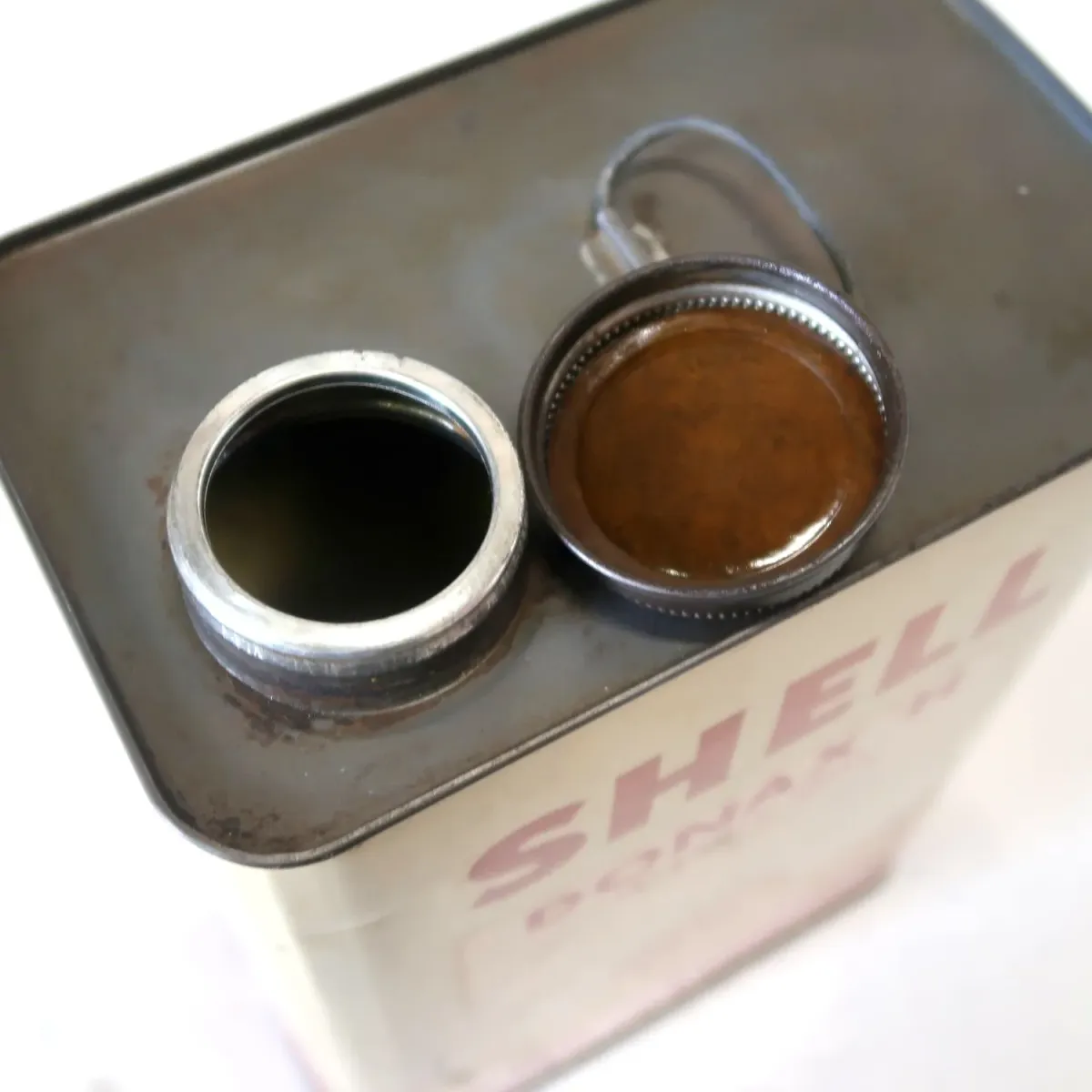 SHELL ビンテージ オイル缶