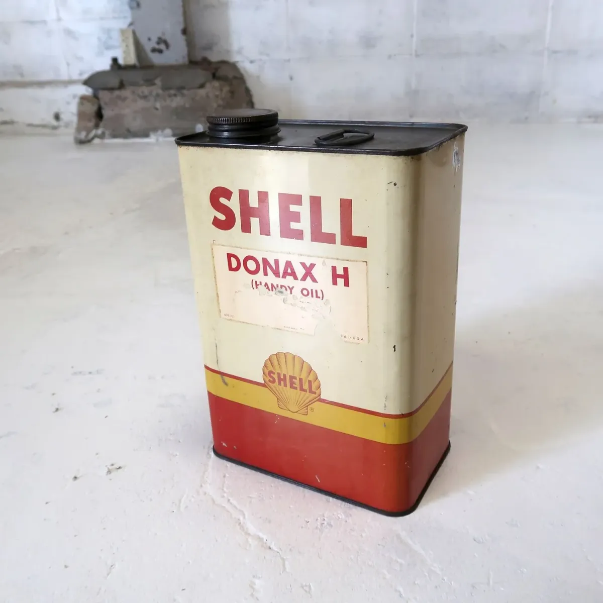 SHELL ビンテージ オイル缶
