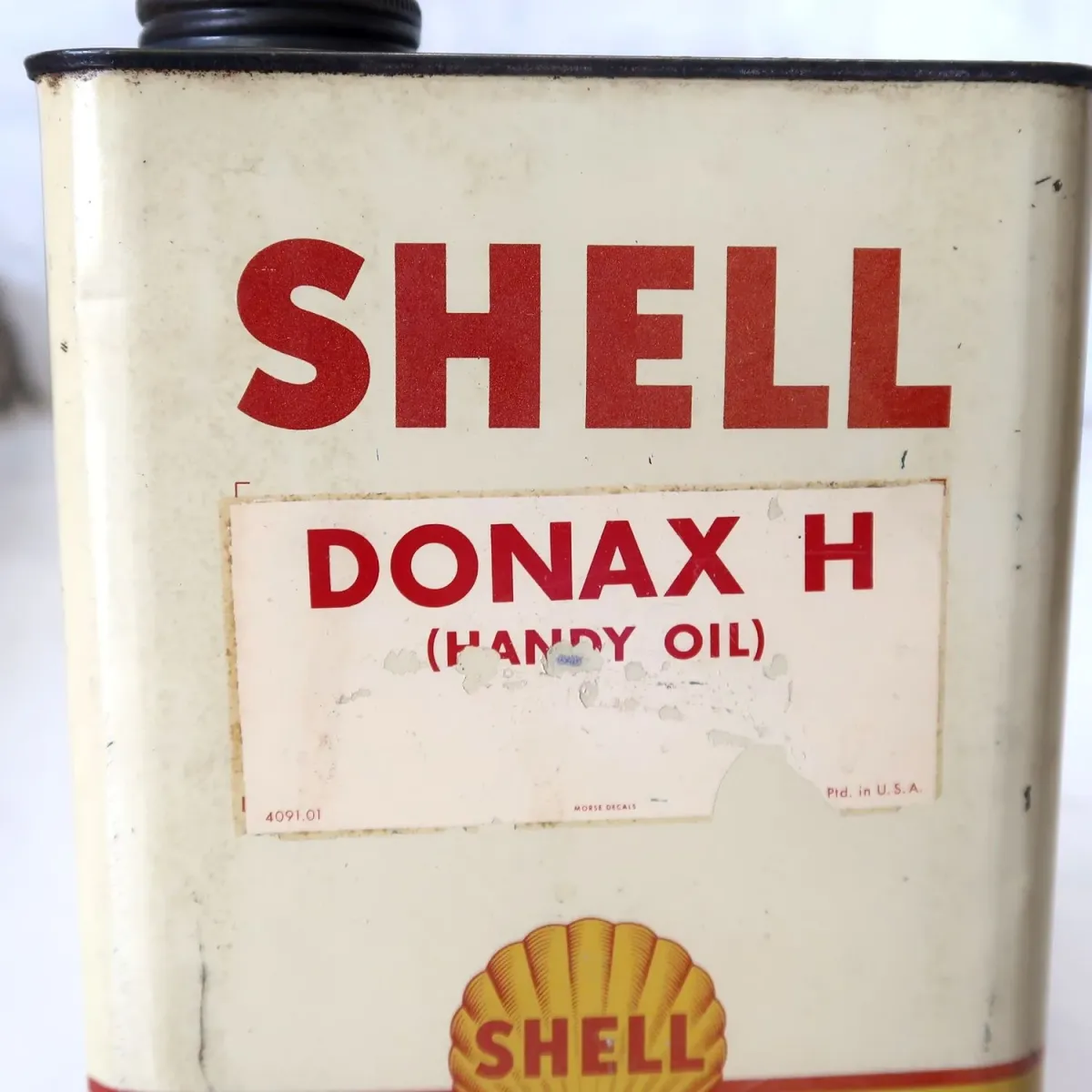 SHELL ビンテージ オイル缶