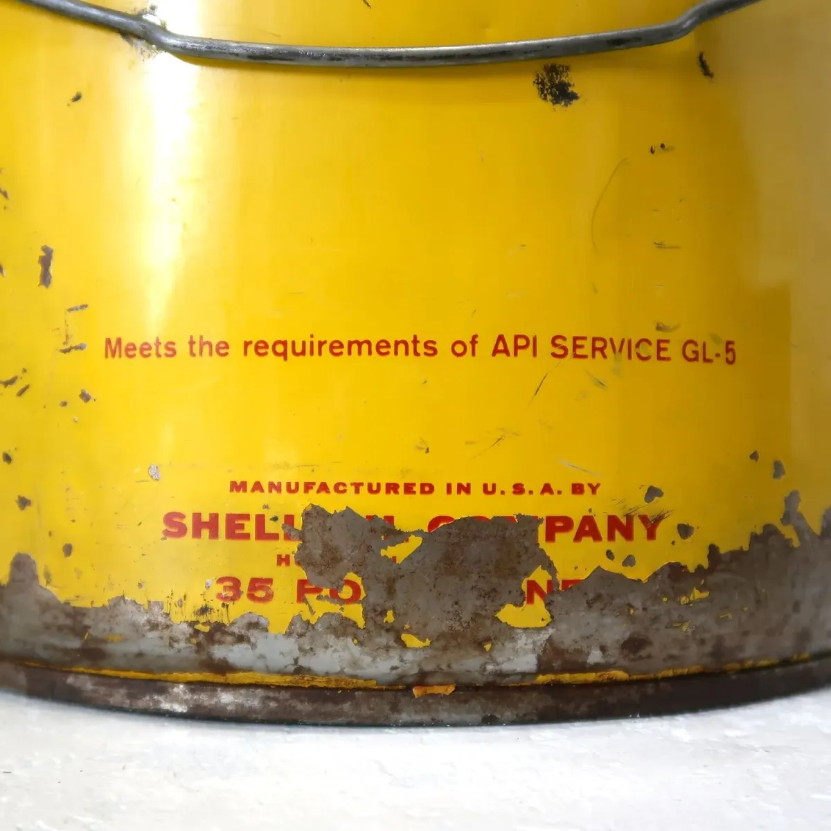 SHELL ビンテージ オイル缶