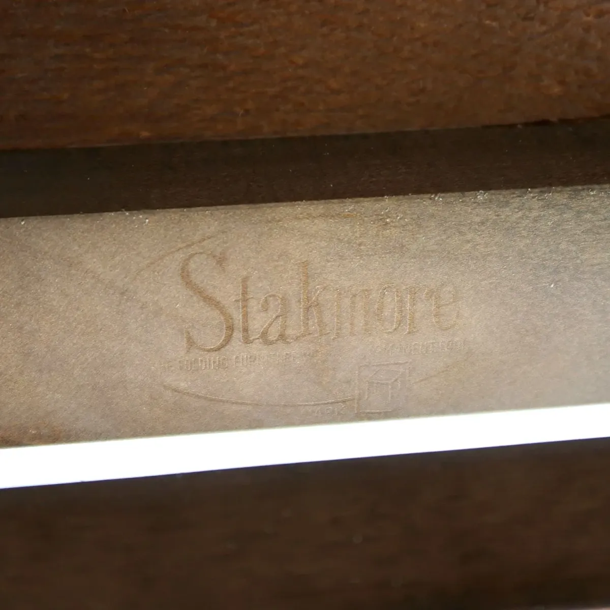 STAKMORE CO. ビンテージ ウッドチェア フォールディング