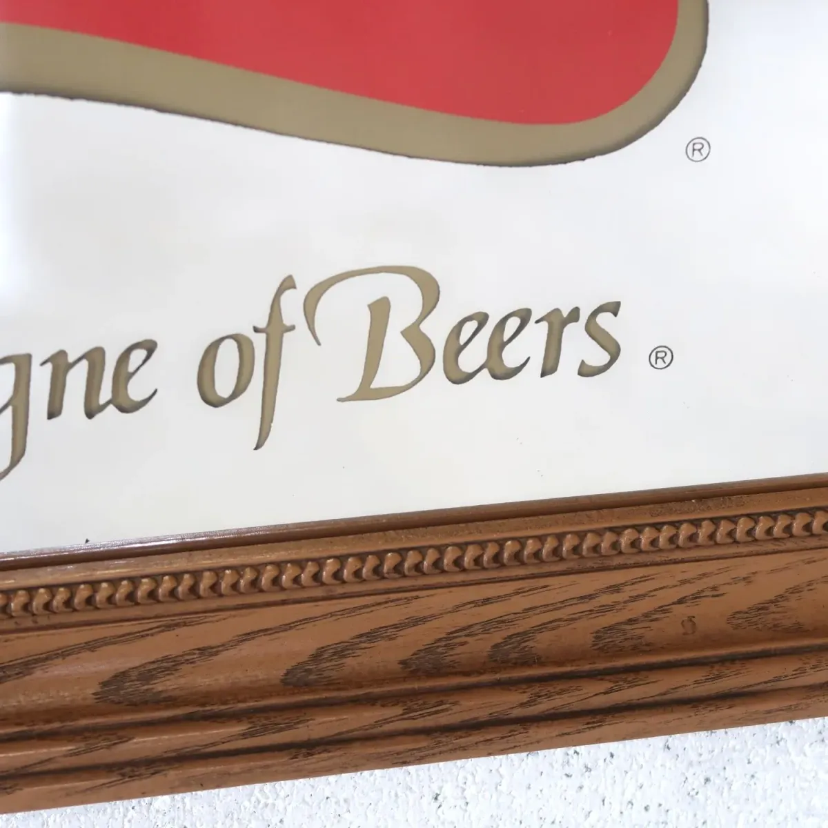 Miller HIGH LIFE ビンテージ パブミラー