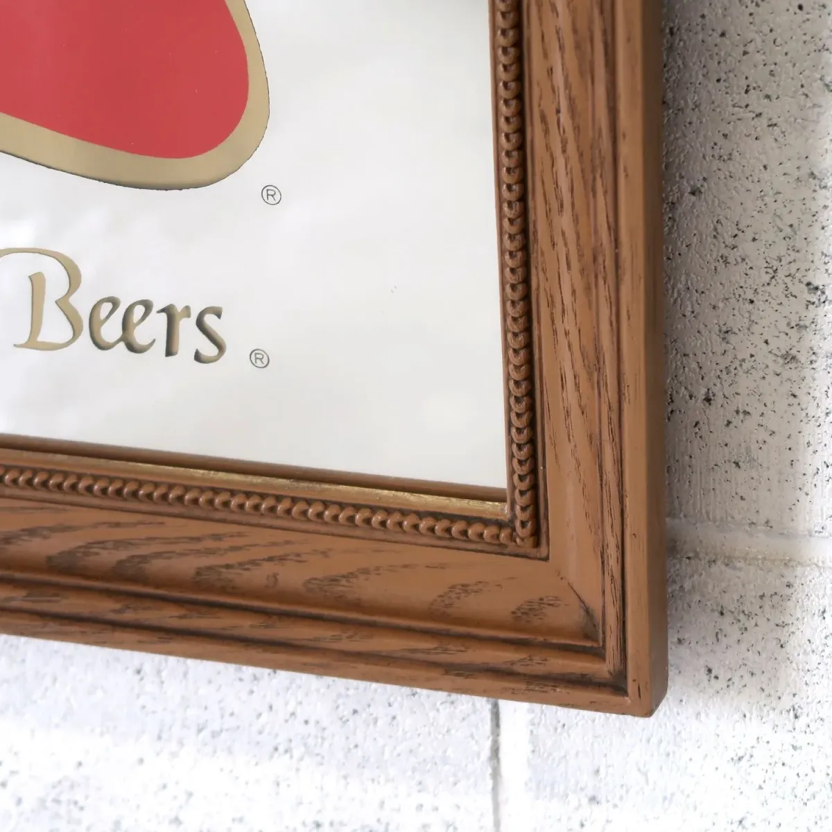 Miller HIGH LIFE ビンテージ パブミラー