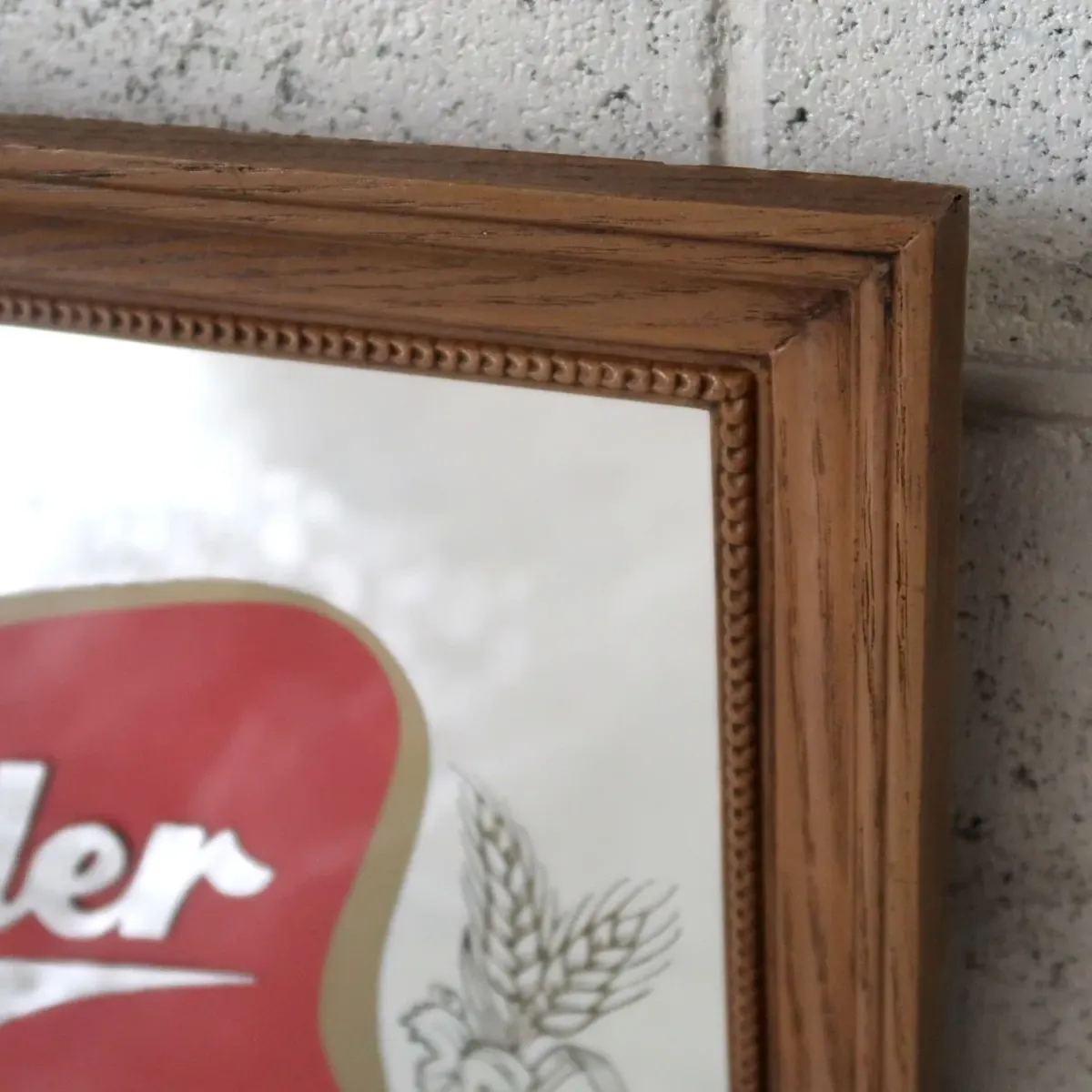 Miller HIGH LIFE ビンテージ パブミラー