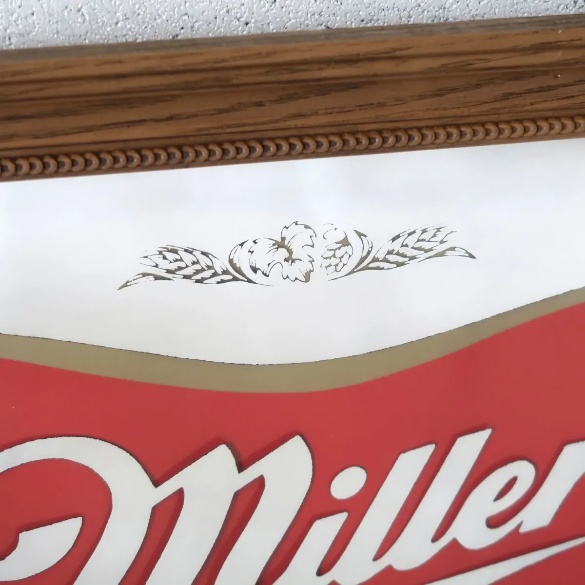Miller HIGH LIFE ビンテージ パブミラー