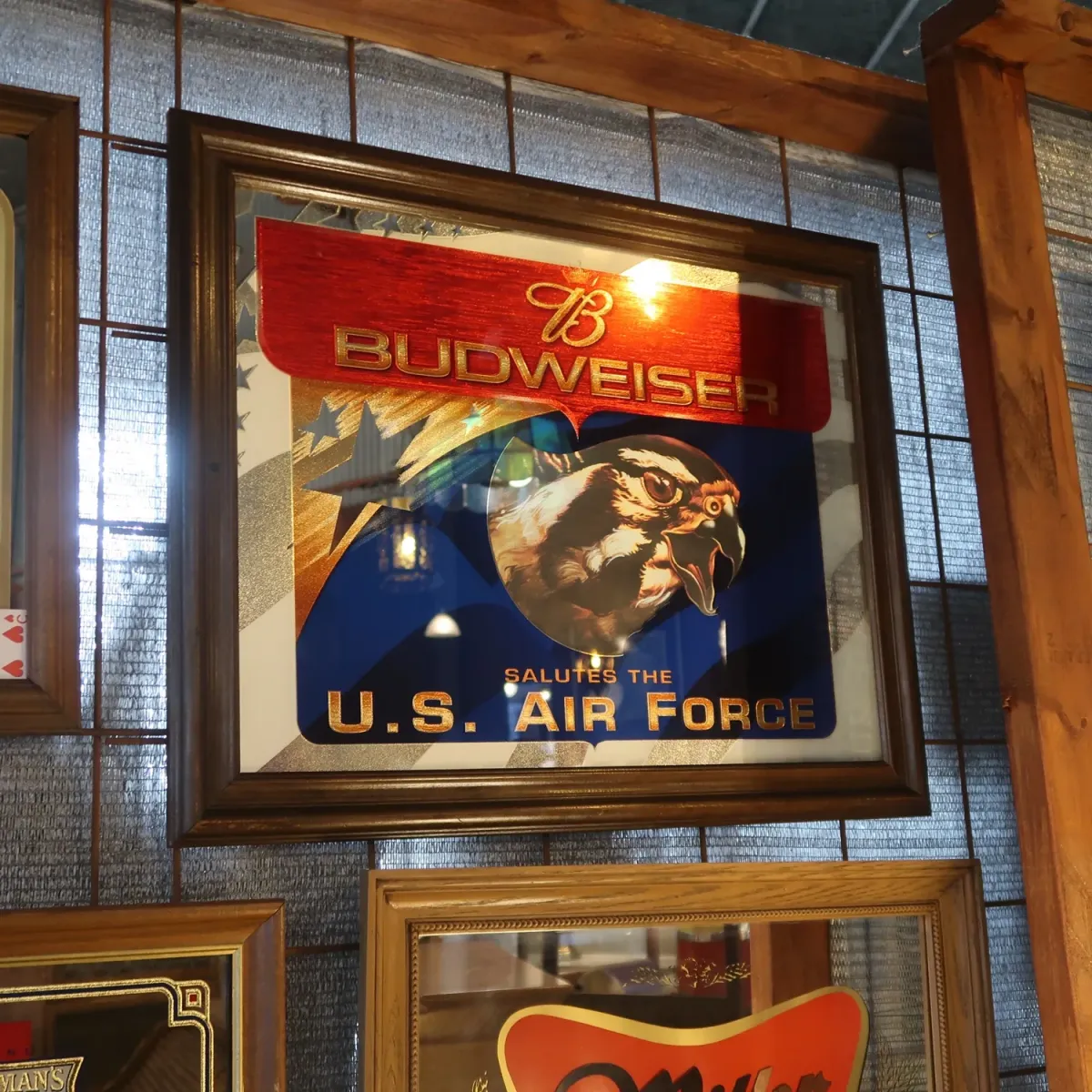 Budweiser×U.S. AIR FORCE パブミラー