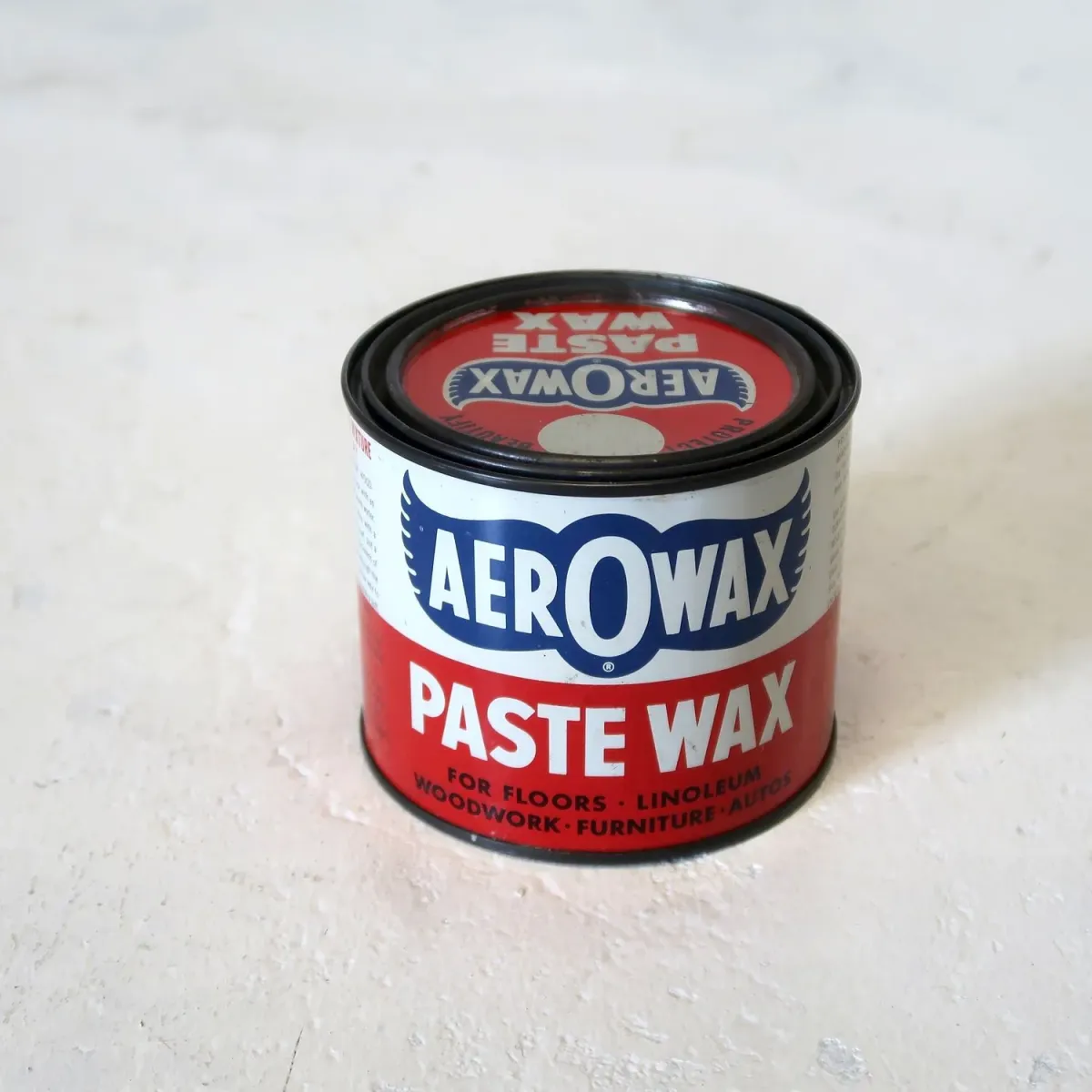 AEROWAX ビンテージ メタル缶