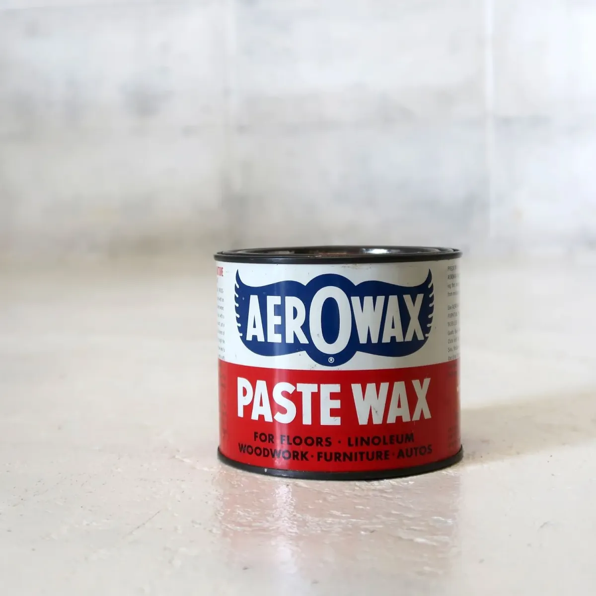 AEROWAX ビンテージ メタル缶