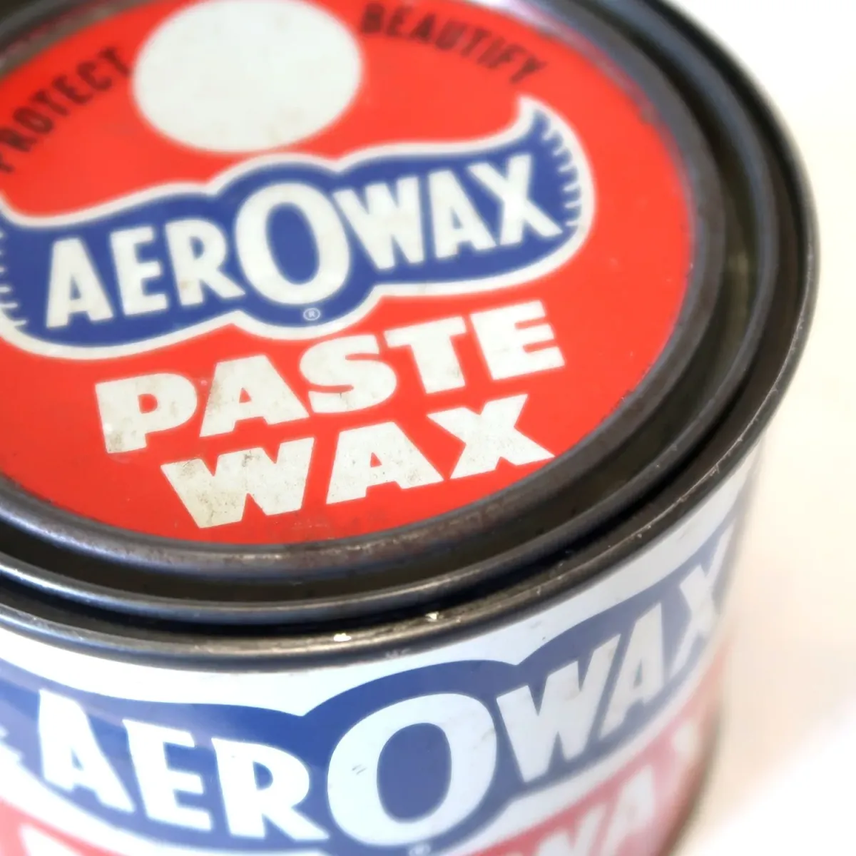 AEROWAX ビンテージ メタル缶