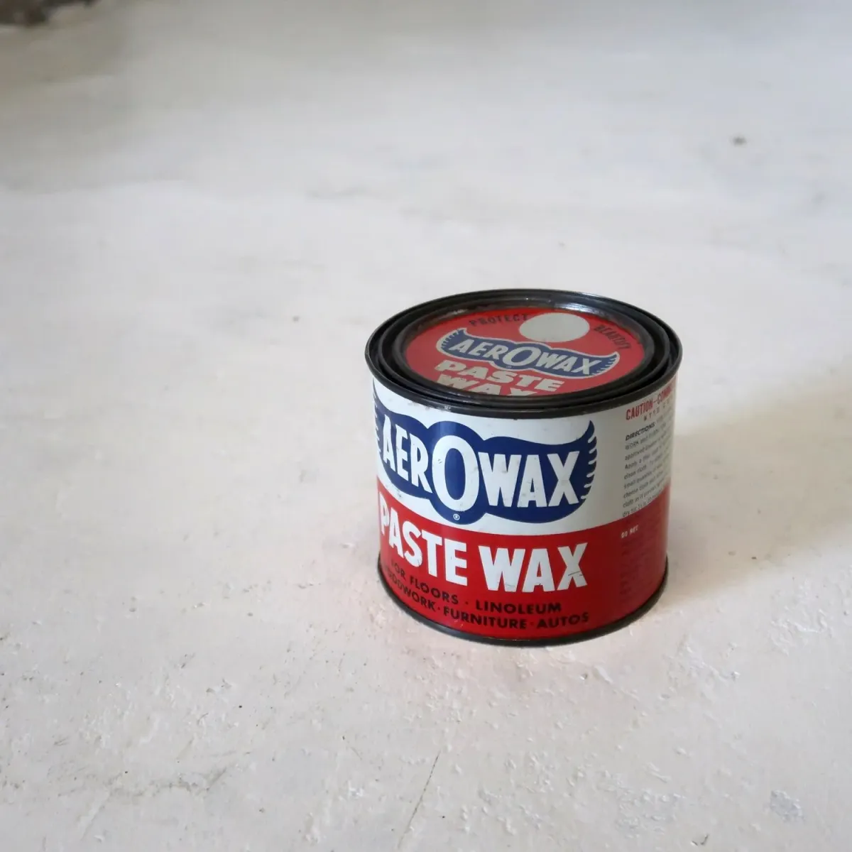 AEROWAX ビンテージ メタル缶