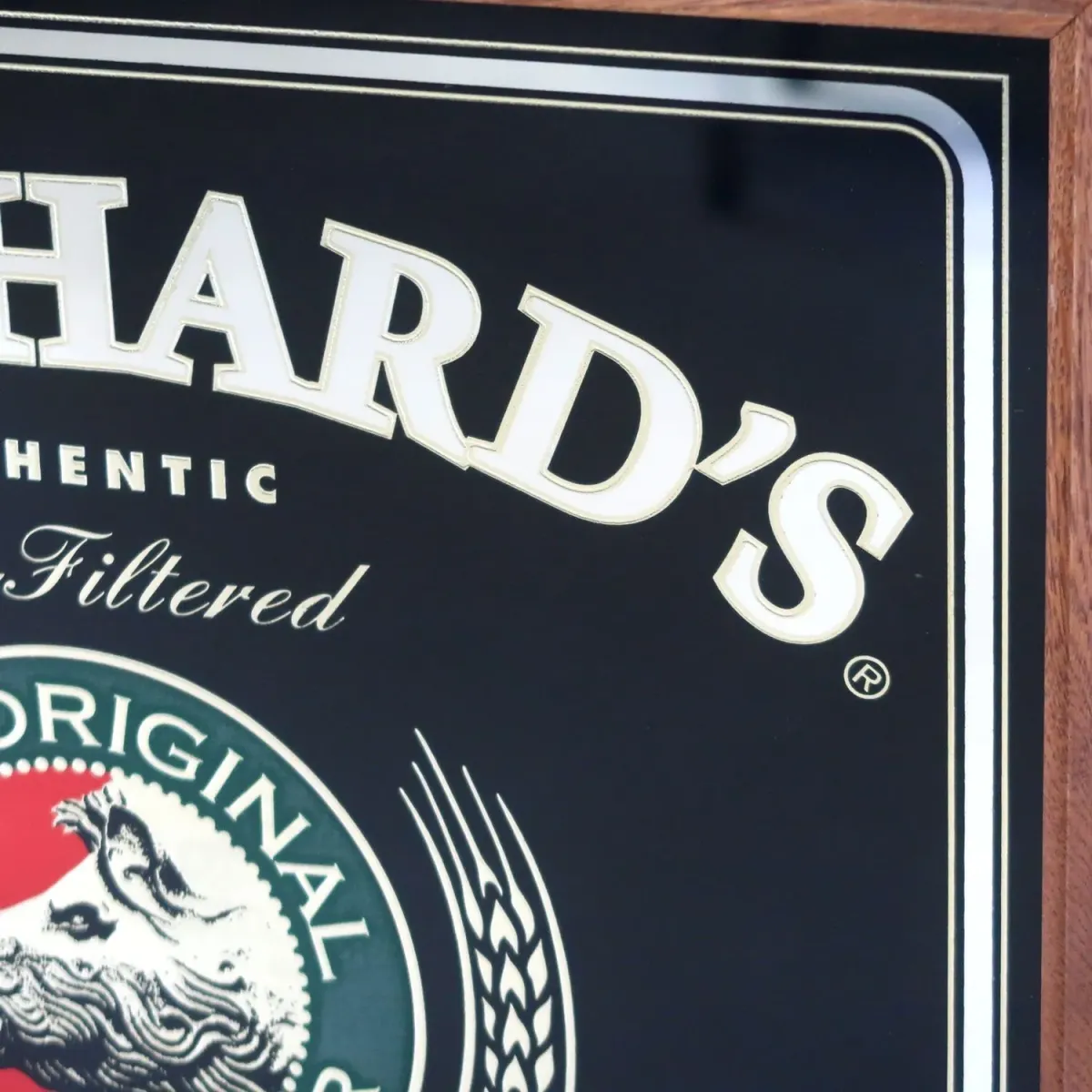 WEINHARD'S BLUE BOAR DRAFT ビンテージ パブミラー