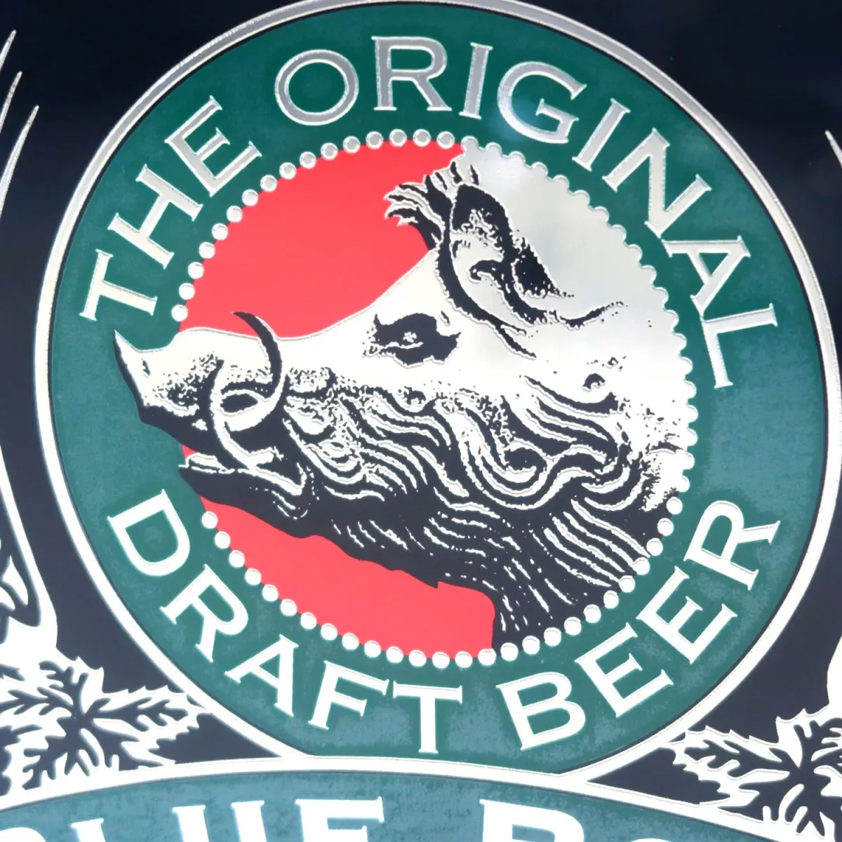 WEINHARD'S BLUE BOAR DRAFT ビンテージ パブミラー
