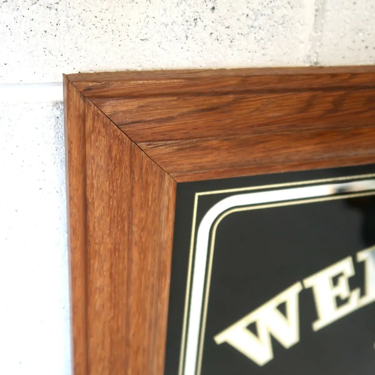 WEINHARD'S BLUE BOAR DRAFT ビンテージ パブミラー