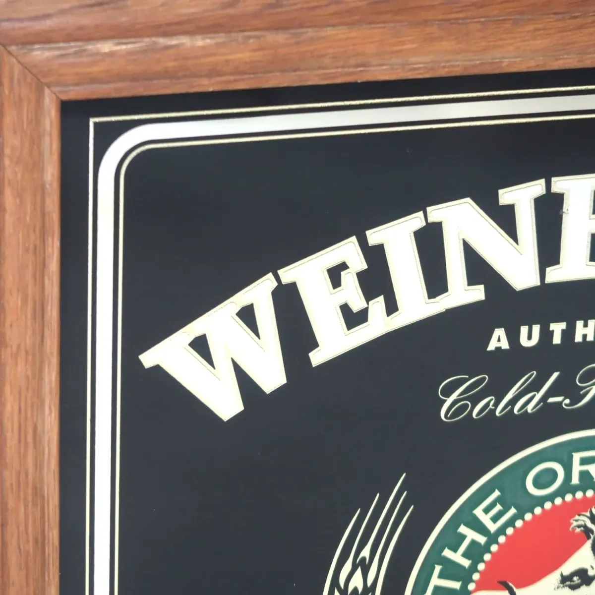 WEINHARD'S BLUE BOAR DRAFT ビンテージ パブミラー