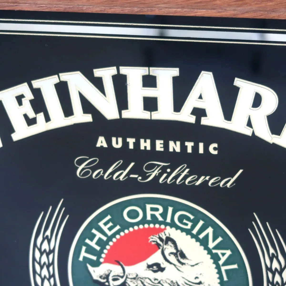 WEINHARD'S BLUE BOAR DRAFT ビンテージ パブミラー