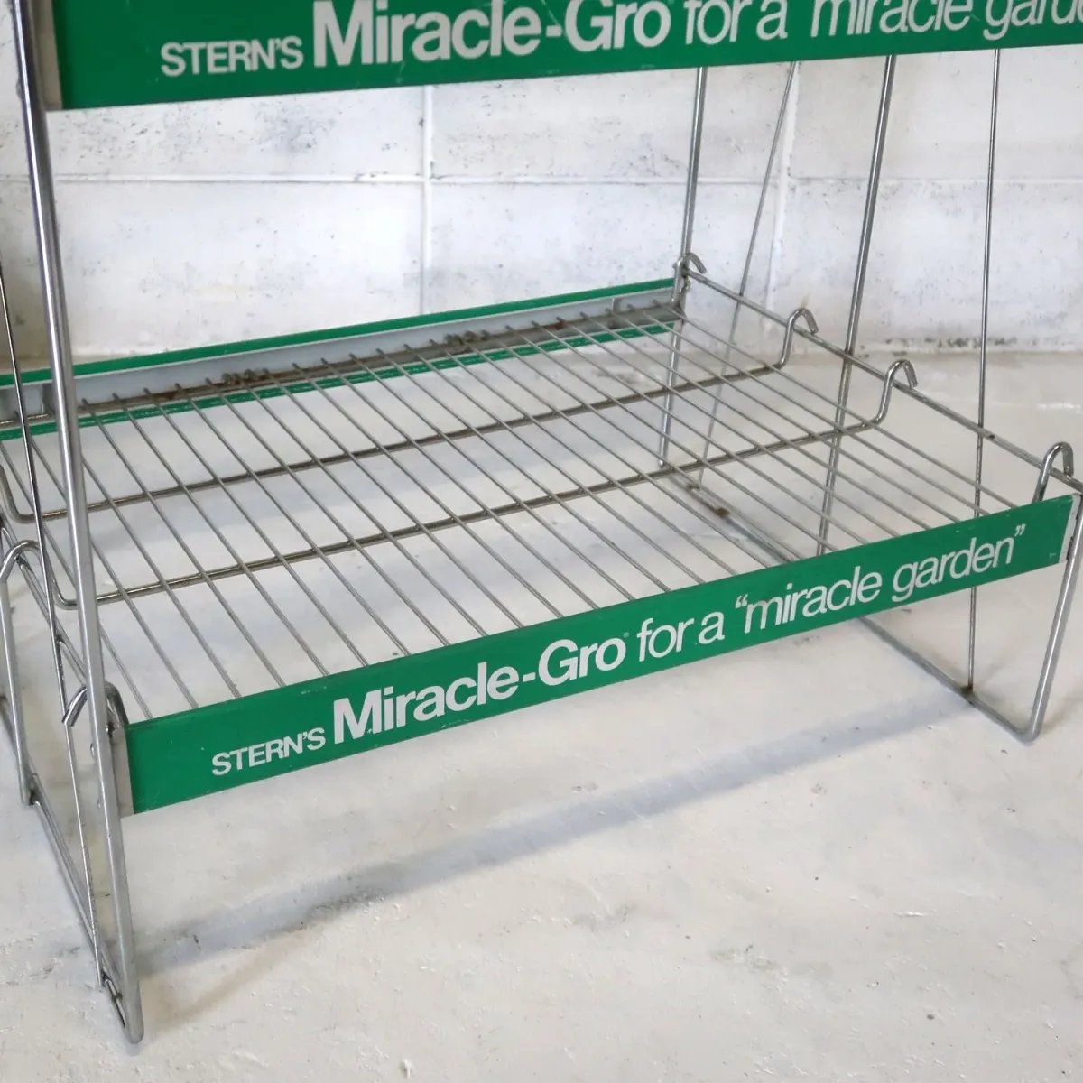 Miracle-Gro ストアディスプレイ ワイヤーラック
