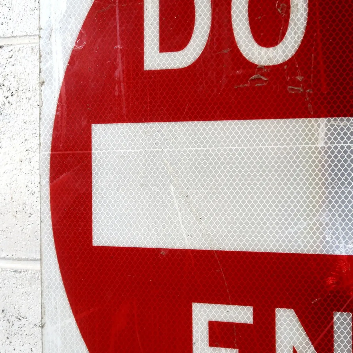 DO NOT ENTER ロードサイン