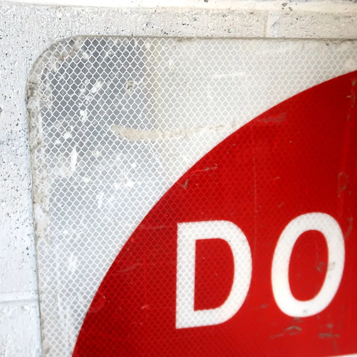 DO NOT ENTER ロードサイン