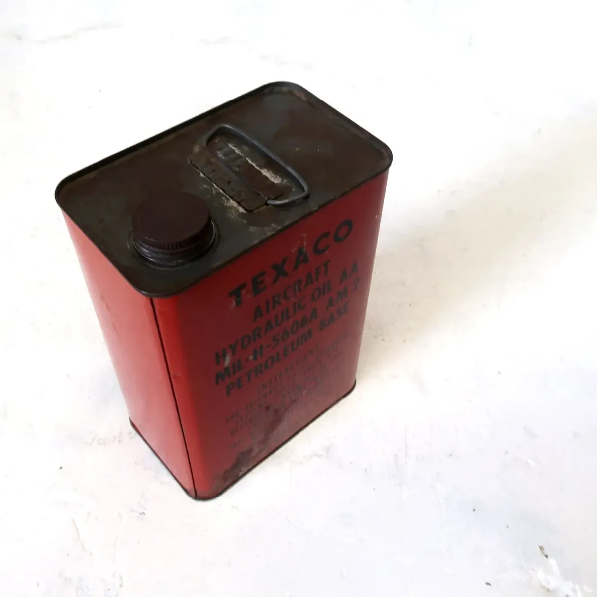 TEXACO ビンテージ オイル缶