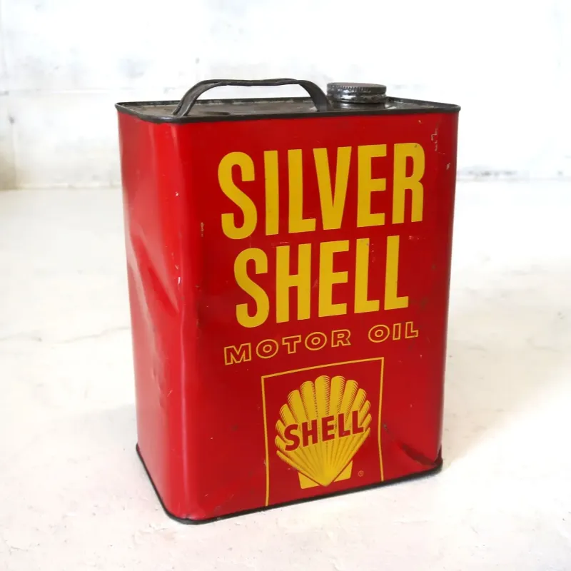 SHELL ビンテージ オイル缶