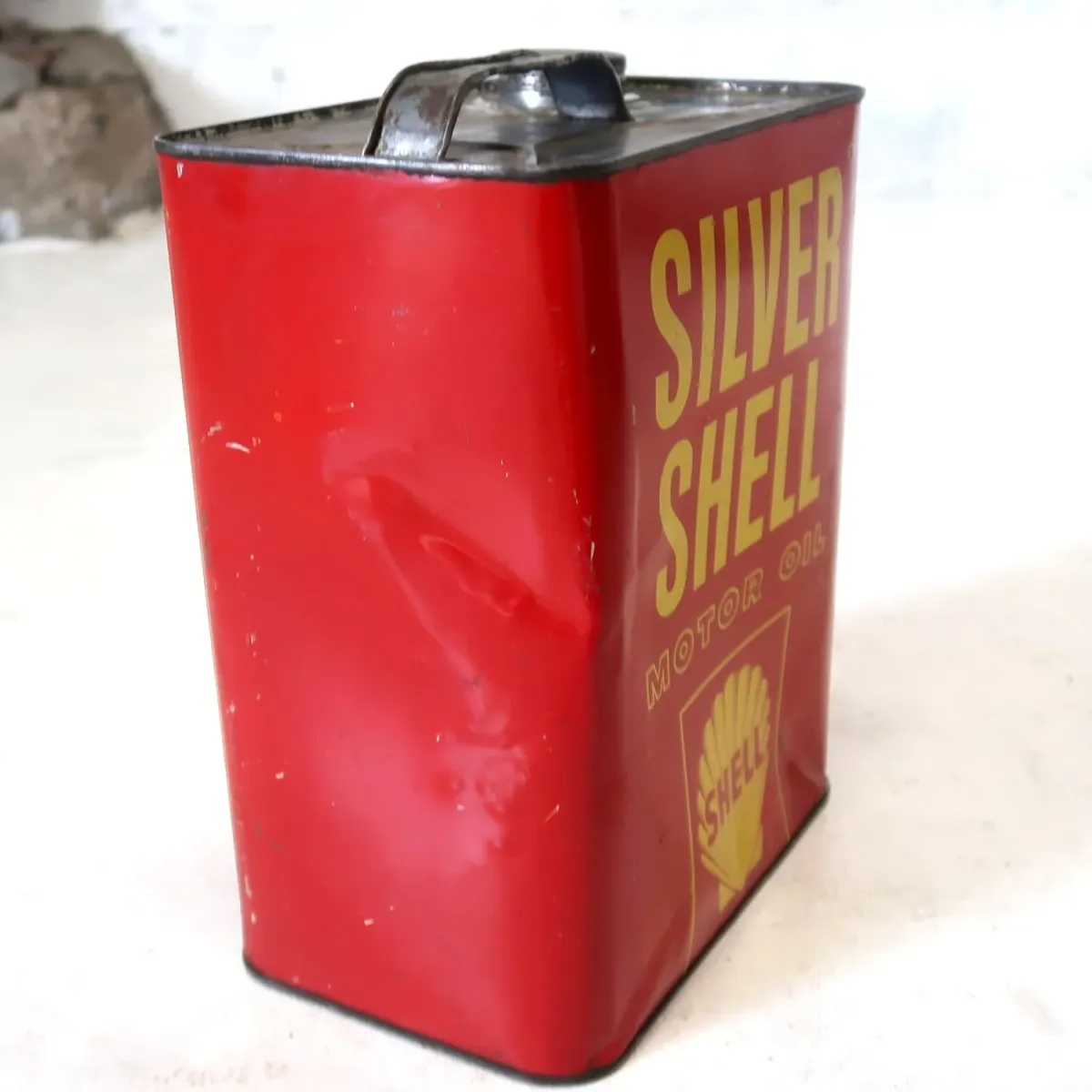 SHELL ビンテージ オイル缶