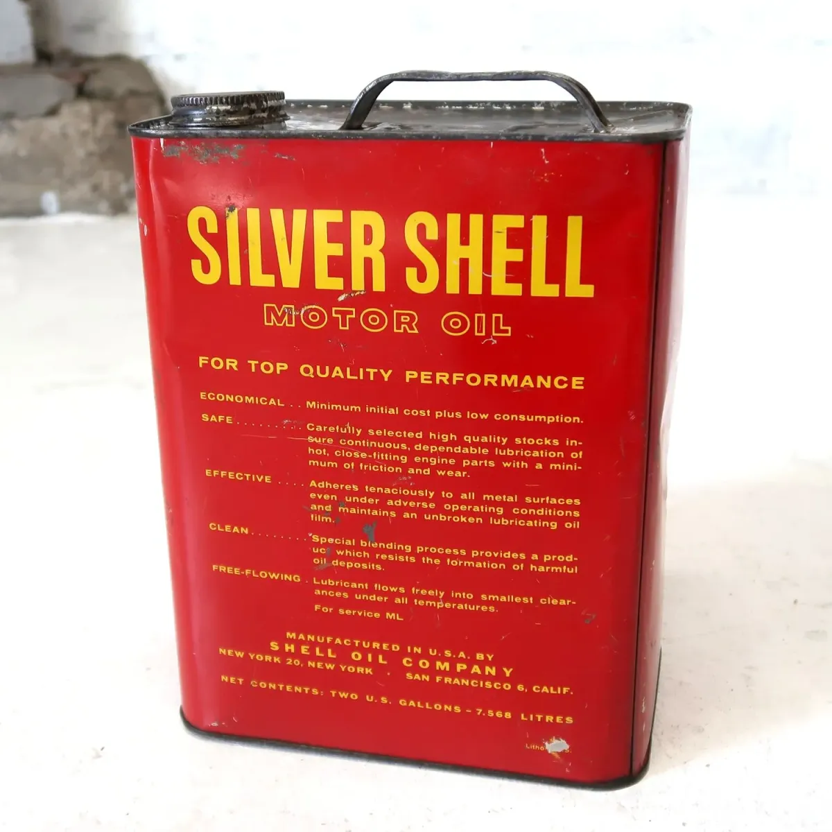 SHELL ビンテージ オイル缶